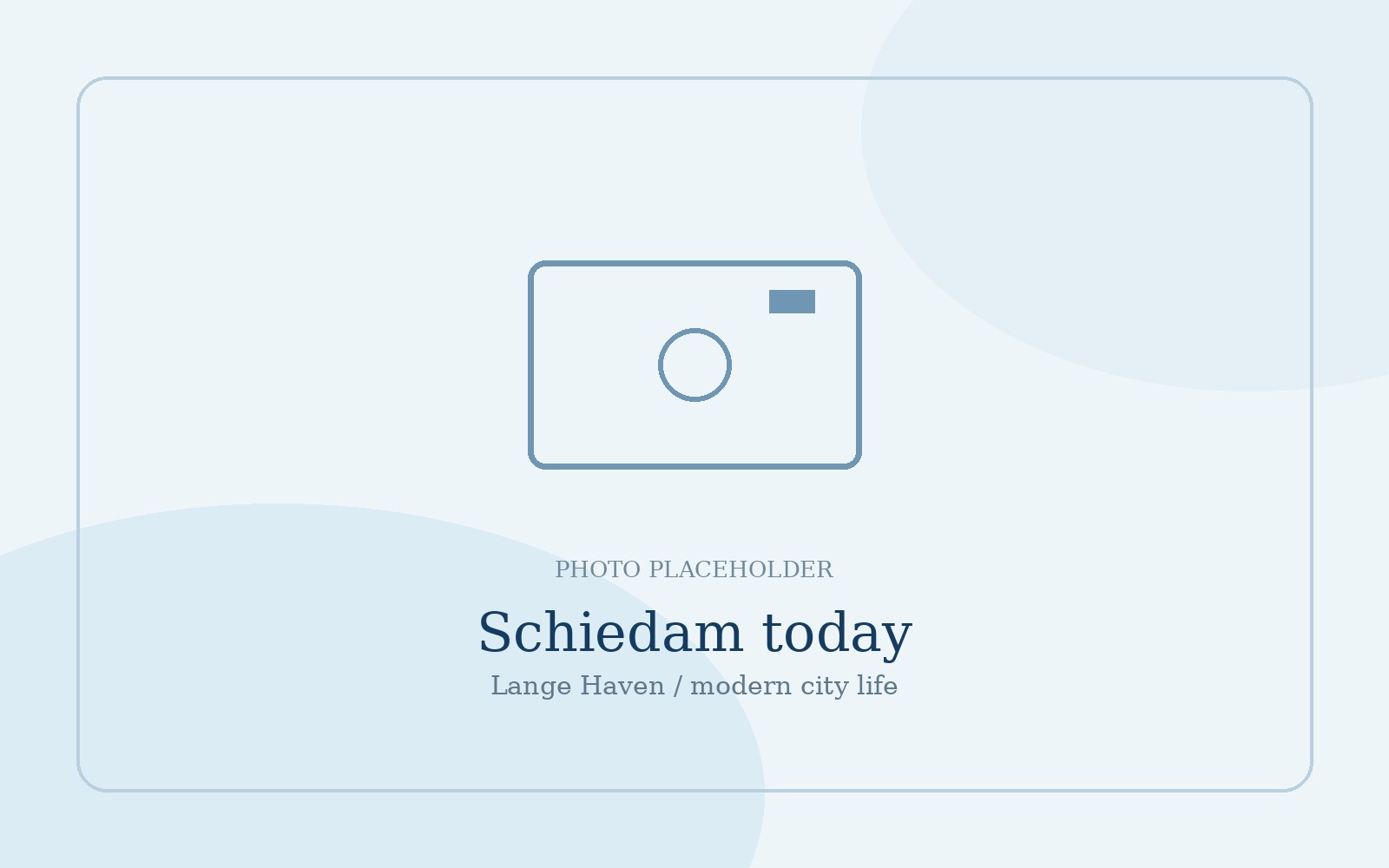 Schiedam today illustration